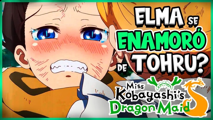 🐉Elma vs Tohru | Aparece el padre de Shouta | Kobayashi-san Chi no Maid Dragon S Capitulo 9