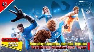AKSI 4 PAHLAWAN MENUELAMATKAN BUMI DARI ALIEN RAKSASA - Alur Cerita Fantastic 4 First Steps 2025