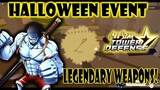GETTING LEGENDARY WEAPON IN HALLOWEEN EVENT - ALL STAR TOWER DEFENSE