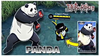 PANDA of Jujutsu Kaisen in Mobile Legends 😱😳