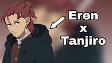 Drawing Eren mix Tanjiro | Attack on Tittan fanart