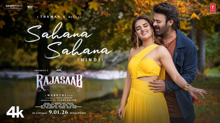 Sahana Sahana Song Hindi The RajaSaab Prabhas Nidhhi Agerwal Maruthi Thaman S Vishal M