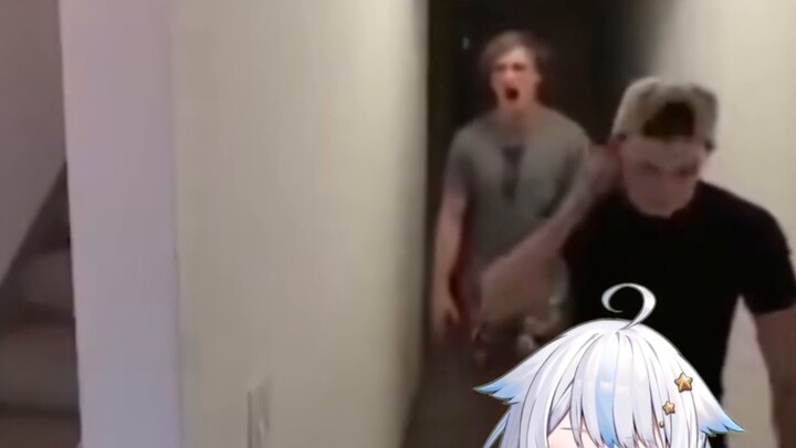 [Japanese V Watch Video] Youliu watched the physical exorcism, people are so scary