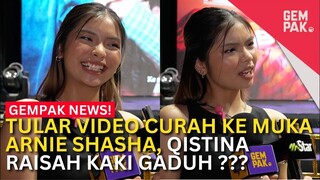 Arnie Shasha & Qistina Raisah Gaduh Sebab Konten atau Gaduh Betul-Betul?  | Gempak News