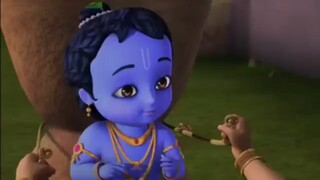 Serbuan angin topan [part 1] - little krishna bahasa indonesia