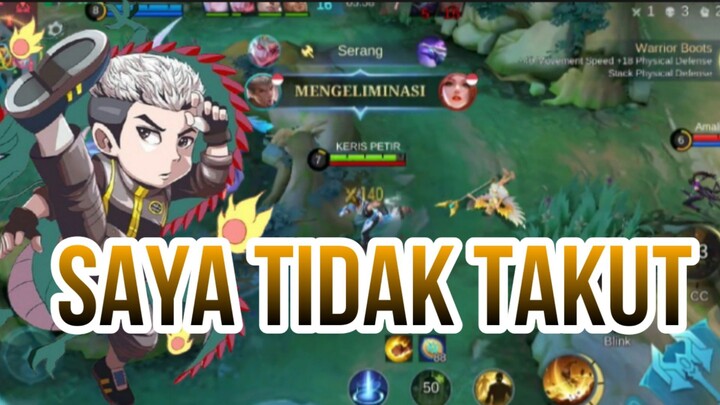 SAYA TIDAK TAKUT