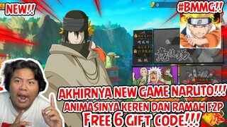 AKHIRNYA ADA GAME NARUTO BARU KEREN DAN RAMAH JUGA FREE 6 GIFT CODE JUGA GOKS BANGET!! Review &gacha