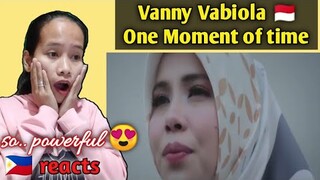 One Moment in time - Whitney Houston cover by Vanny Vabiola || reaction 🇵🇭
