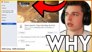 THE NEW AREA 51 EVENT... WHY?!