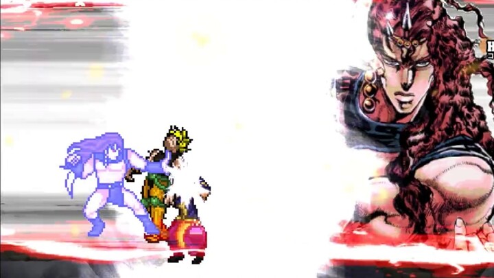 【MUGEN】DIO & Pucci VS Kazi & Wamuu (4K) (60 fps)