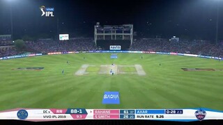 Cricket Match 40 RR vs DC 2019