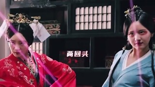 Behind the scene of Zhao Lusi as Shao Shang with injured makeup look