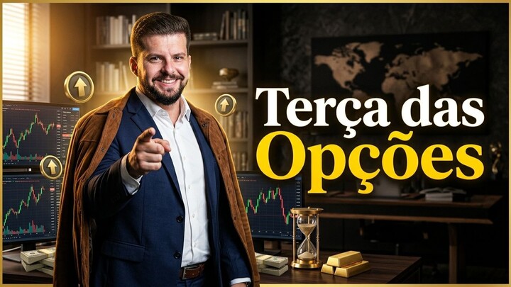 Terça das OPÇÔES: MERCADO ROMPEU! O QUE FAZER?