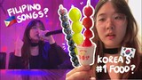 Life Recently | Filipino songs in Korean Karaoke 🎤 + tanghulu 🍇