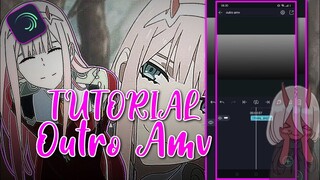 TUTORIAL OUTRO AMV - ALIGHT MOTION