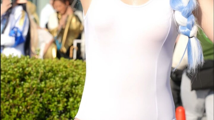 Konvensi anime cosplay