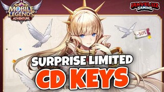 New SURPRISE Limited CD Keys! | Mobile Legends Adventure Redeem CODES 2021