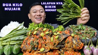 MAKAN BESAR ⁉️  2 KILO IKAN MUJAER SAMBEL PETE KEMANGI KAREDOK LEUNCA LALAPAN PUCUK KEMANG TERONG