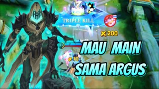 MAU MAIN SAMA ARGUS😋