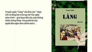 Tóm tắt truyện ngắn "Làng" - Kim Lân