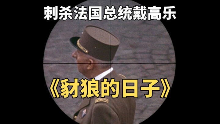顶级杀手刺杀法国总统戴高乐，只开一枪就被击毙《豺狼的日子》