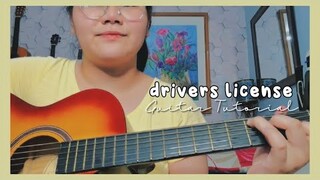 Drivers License -  Olivia Rodrigo|| Easy Guitar Tutorial