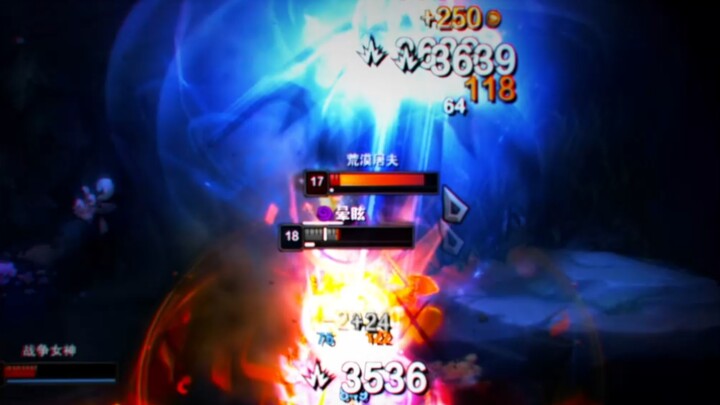 By sheer luck