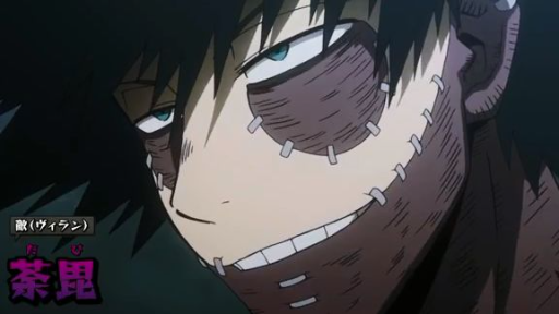 Dabi likes to play with fire