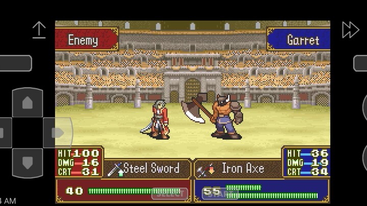 [Fire emblem 6: projects ember] Garret berserker vs Sword master🔥💪🏾