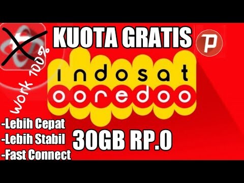 HEBOH!!! CARA JEBOL KUOTA INDOSAT 30GB RP.0