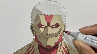 วิธีการวาด Armored Titan ง่าย ๆ - Attack on Titan