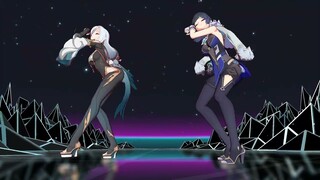 AOA – Like A  Cat (Yelan / Shenhe) Genshin Impact MMD