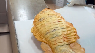 أفضل خبز كوري ضخم على شكل سمكة - وجبة كورية خفيفة من الشوارع