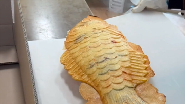 أفضل خبز كوري ضخم على شكل سمكة - وجبة كورية خفيفة من الشوارع