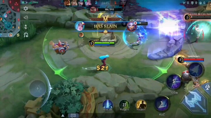 Aurora mage gameplay 🔥https://youtube.com/@jopetlabadan