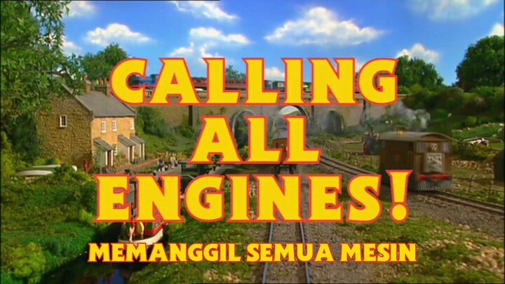 Thomas And Friends Bahasa Indonesia - M2 Calling all engines | Memanggil semua mesin