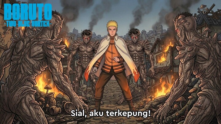 Serangan Para Goujin - Boruto: Two Blue Vortex Episode 300 Bahasa Indonesia