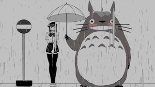 Khi Furumi đang đợi xe buýt, anh đã gặp Totoro! ! !