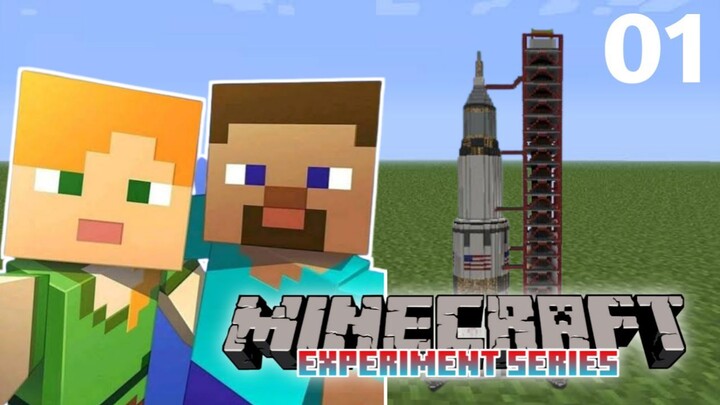 Bikin Rocket Di Minecraft PE Bisa Terbang!!! - Minecraft Experiment Series Part 1