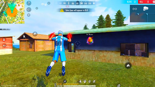 CẦU THỦ BẮN SÚNG - FREE FIRE