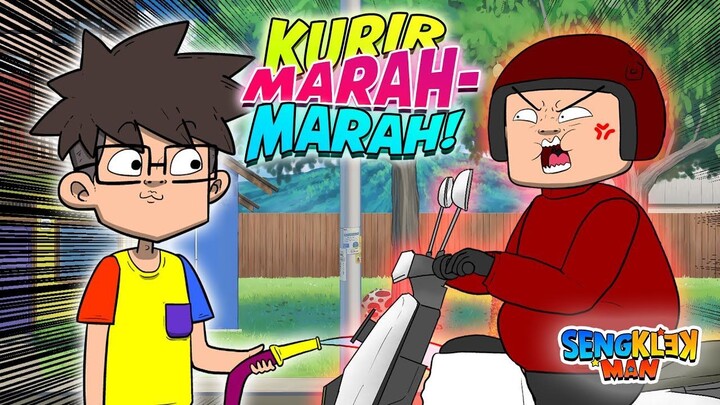 KURIR INI MARAH MARAH - sengklekman