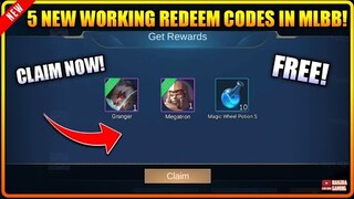 CLAIM! 5 NEW WORKING REDEEM CODES THIS SEPTEMBER 1, 2021 | MLBB Megatron Skin - MLBB