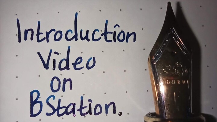 Introduction video for entering Bstation