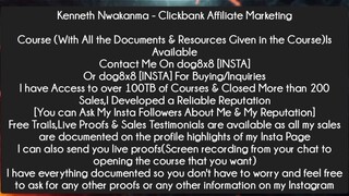 Kenneth Nwakanma - Clickbank Affiliate Marketing Course Download