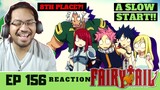 Fairy Tail Episode 156 [REACTION] "Sky Labyrinth"