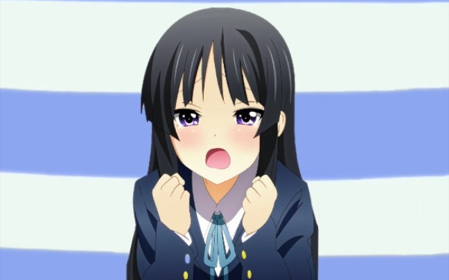 Akiyama Mio: Do you like the handsome and cute me?