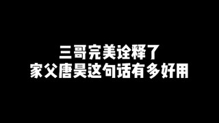 家父唐昊，你们动我一下试试