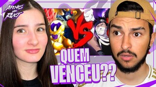 Apenas uma live | Vilões de naruto vs Vilões de dragon ball (combate de rimas) | Yondax #27