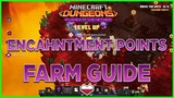 How To Get ENCHANTMENT POINTS Efficiently - Minecraft Dungeons