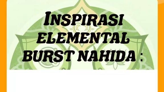 Nahida's Elemental Burst Inspiration
